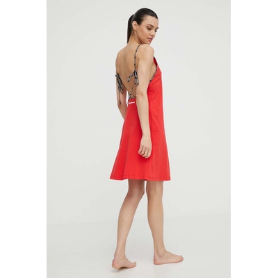 KARL LAGERFELD Плажна рокля Karl Lagerfeld в червено (241W2224)