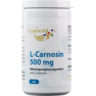 vitaworld L-Carnosine 500 mg [60 капсули]