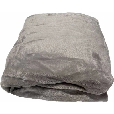 Jerry Fabrics Mikroplyš prostěradlo světle šedé 180x200