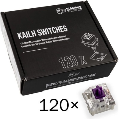 Glorious Kailh Pro Purple Switches 120 ks – Zboží Živě