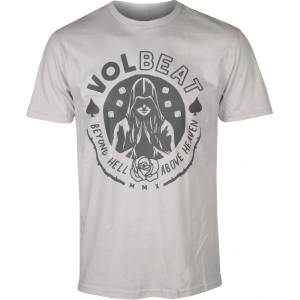 HYBRIS мъжка тениска Volbeat - Beyond Hell - сиво - HYBRIS - WMX-1-VB002-H10-16-SG