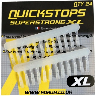 Korum Nekonečné zarážky QUICKSTOPS YELLOW / BROWN