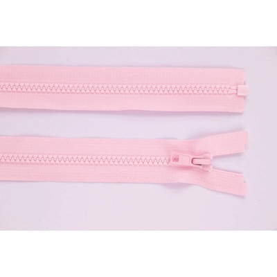 de-park Zip YKK - 75cm - dělitelný - světle růžová - 331
