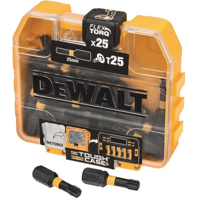 DeWALT DT70558T sada bitů IMPACT TORSION EXTREME, TIC-TAC, Torx T25, 25 mm, 25 ks