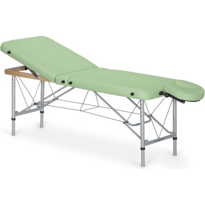 Habys Skladací masážny stôl Aero Plus Farba: pistáciová 22 Vinyl Flex 165 x 60 cm 12 kg 6 farieb