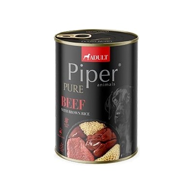 Dolina Noteci Консерва Piper Pure говеждо и кафяв ориз 400 г