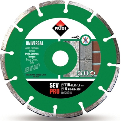 Rubi Diamantový kotúč 115 mm 25915