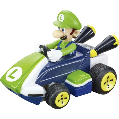 Carrera 2.4GHz Mario Kart Mini RC Luigi Paperbox RC model auta vr. akumulátorov a kábla na na 1:50