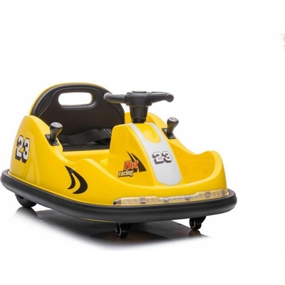 Lean Cars Elektrické autíčko GTS1166 2x45W 2x6V4,5Ah 2022 žltá