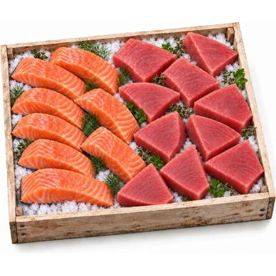 BOXXI Tuňák a Arktický losos box 3200 g
