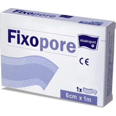 Fixopore 6cm x 1m nesterilná náplasť
