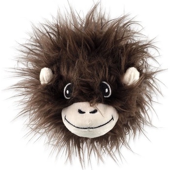 Dog Fantasy Jungle hlava opičí pískací tmavo hnědá 12 cm