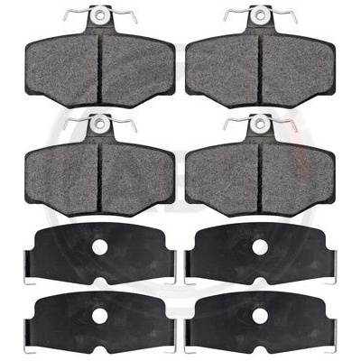 Sada brzdových platničiek kotúčovej brzdy A.B.S. 36709