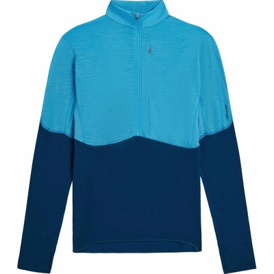 Icebreaker M Mer 200 Realfleece Descender Ls Half