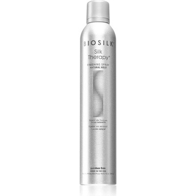 Biosilk Silk Therapy Finishing Spray лак за коса за гъвкава фиксация 284ml