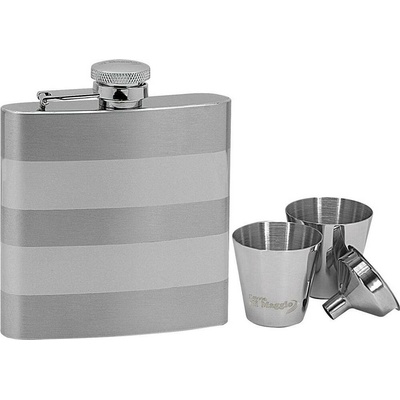Sada ploskačka Stripes + 2 šálky