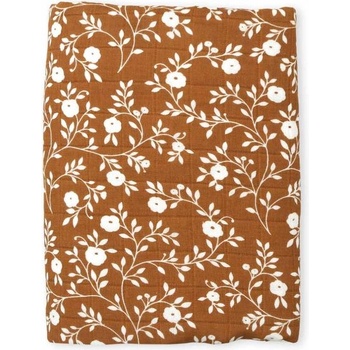 A Little Lovely Company - Муселинова кърпа XL, blossom - caramel