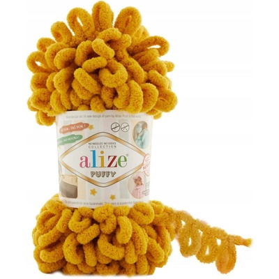 Alize Puffy 02 šafránová 9,2 m