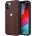 BMW Калъф BMW BMHCP12MRSPPR Leather Curve Perforate, за Apple iPhone 12/12 Pro, червен (BMW000373)
