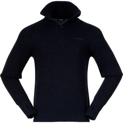 Bergans Мъжки вълнен пуловер Bergans Ulriken Jumper Merino jumper - Navy Blue (005-0358-1712)