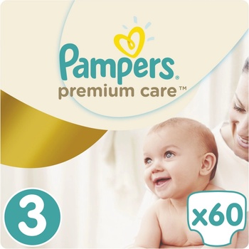 Pampers Premium Care 3 60 ks