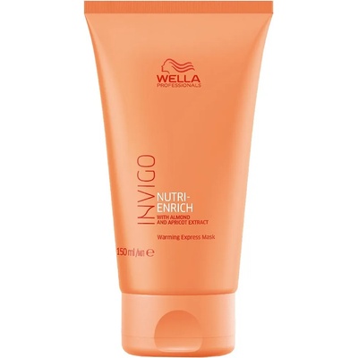 Wella Invigo Nutri-Enrich екстракт от бадем и кайсия крем-маска за лечение на коса за блясък и мекота 150 ml