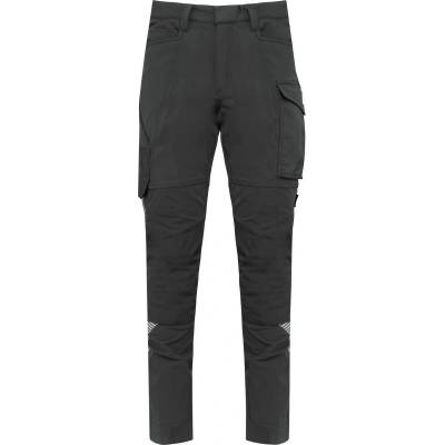 Kariban WK746 pracovné strečové nohavice unisex tmavosivá