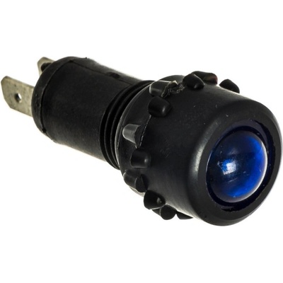 Kulatá Kontrolka Modrá Led 12v 16mm