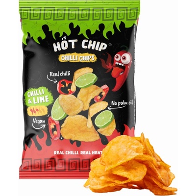 Hot chio POTATO CHIPS CHILLI AND LIME 80 g