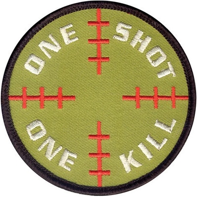 ROTHCO Nášivka SNIPER velcro guľatá 8 cm
