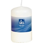 Gies Kerzen Свещ-Цилиндър-бяла-120х78mm-1бр. +/-15h (350148)