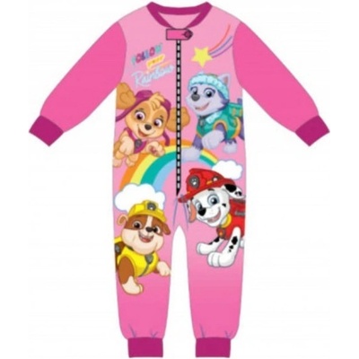 SpinMaster dívčí overal Tlapková patrola tm. růžová