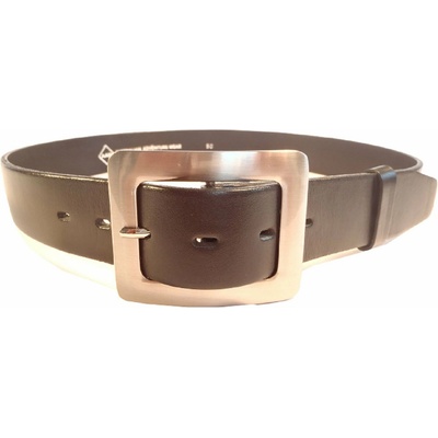 BELT TARA kožený černý opasek AAW černá