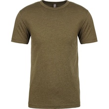 Next Level Apparel pánske tričko NX6010 Tri-Blend military green