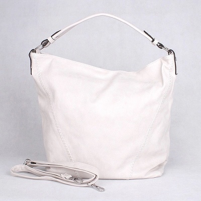 Opravdu velká kabelka na rameno i crossbody Romina 004 béžová