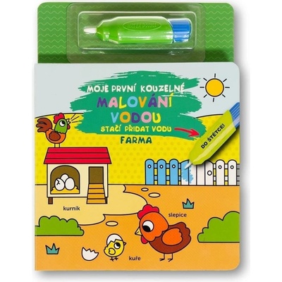 Moje první kouzelné malování vodou Farma – Zboží Mobilmania