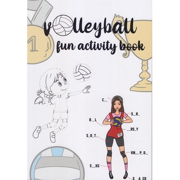 Volleyball fun activity book