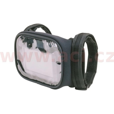 Textilní pouzdro na navigaci Oxford OL900 Strap Nav - černá