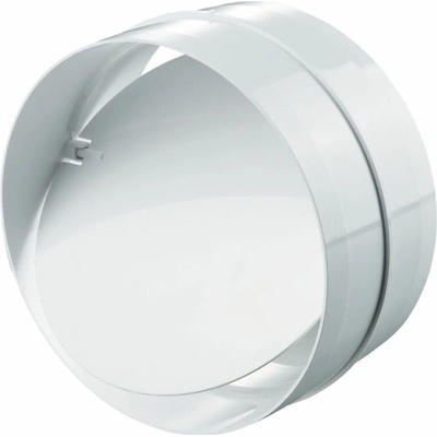 VENTS Spojka ventilačného potrubia s klapkou 100 mm