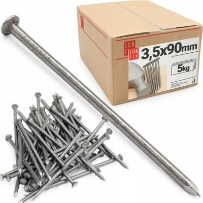 Dřevěné hřebíky Lun Fix 3,5 x 90 mm 750 ks