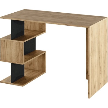 Image 1 of Бюро Abes 110x55x75.2 cm Дъб и графит