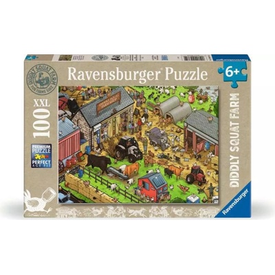 Ravensburger XXL Diddly Squat Farm 100 dielov