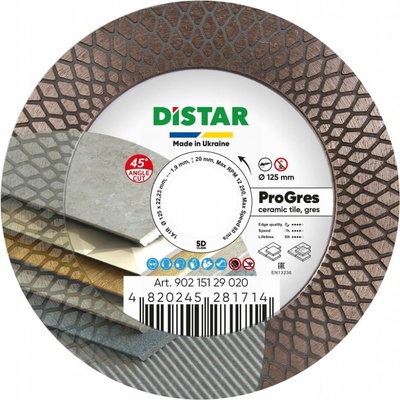 Diamantový kotouč na řezání Baumesser 125x22,2 mm