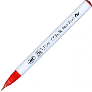 ZIG Clean Color Четка Писалка 022 фл. Кармин Червено (RB-6000AT-022)