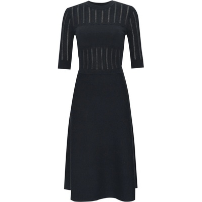 DKNY L/S Sweater Dress Black