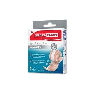 3M Spofaplast textilní náplast 6 cm x 1 m