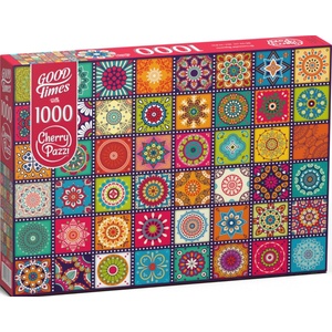 Cherry Pazzi Пъзел Cherry Pazzi от 1000 части - Орнаментни квадрати (30677)
