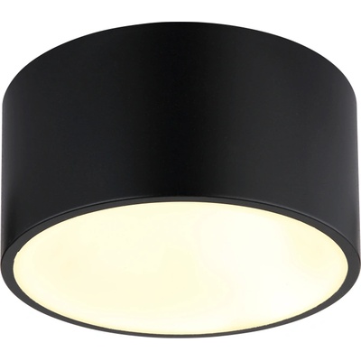 56964S - LED таванен плафон RAYMOND LED/12W/230V 3000K Ø 15 см черен (GL8522)