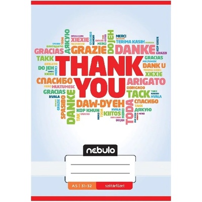 Nebulo Речник nebulo a/5 32 страници 31-32 Микс 16 броя sz-mm-a5 (sz-mm-a5)