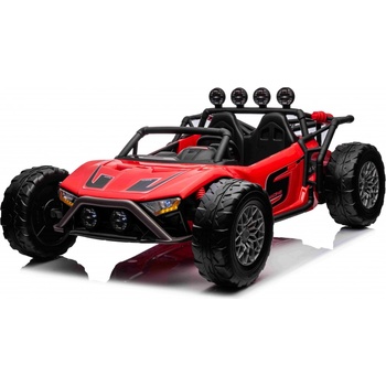 LEAN CARS Elektrické autíčko Buggy Racing 5 červené 2X200W 24V/7Ah 2023